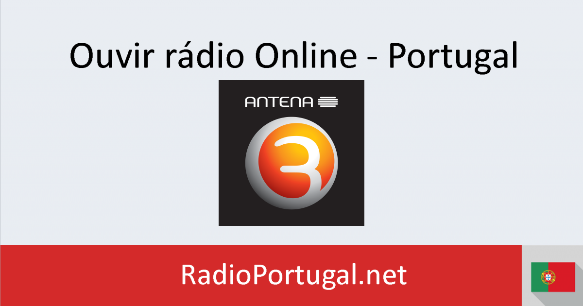 Antena 3 online - Ouvir Rádio Online